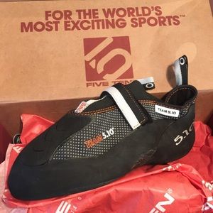 Brand new size 11.5/45 Team 5.10 climbing shoes